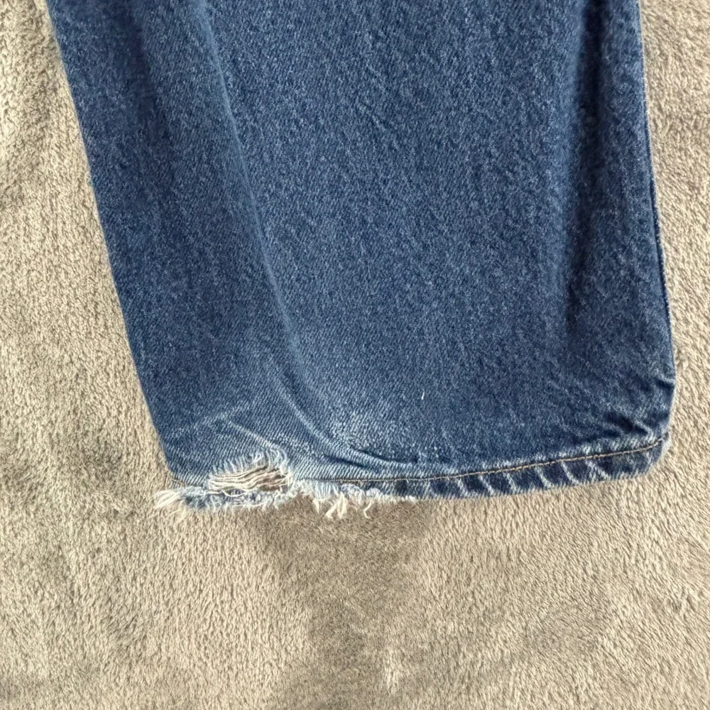 Vintage Levi's 517 Boot Cut Jeans Mens 36x32 Red Tab Dark Wash USA‎ Made Y2K